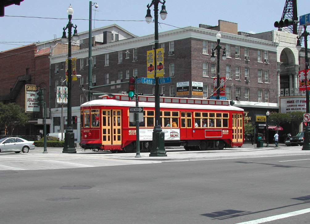 New Orleans Regional Transit Authority on Canal Street